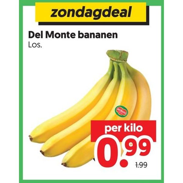 Del Monte bananen
