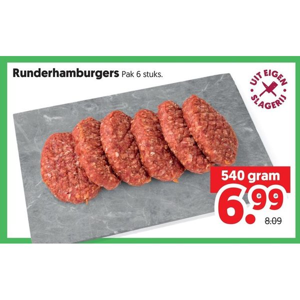 Runderhamburgers