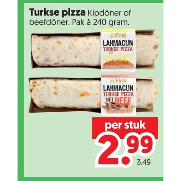 Turkse pizza