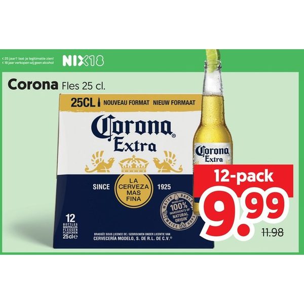 Corona Fles 25 cl