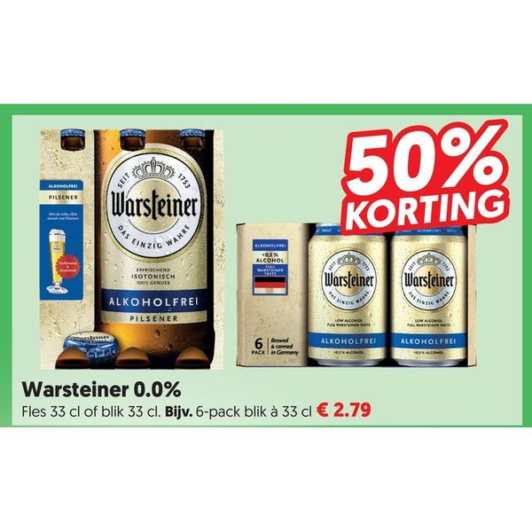 Warsteiner 0.0% Pilsener