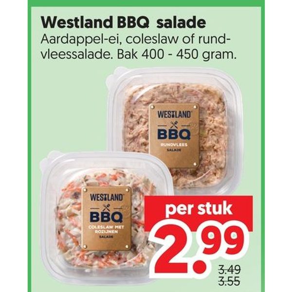 Westland BBQ salade