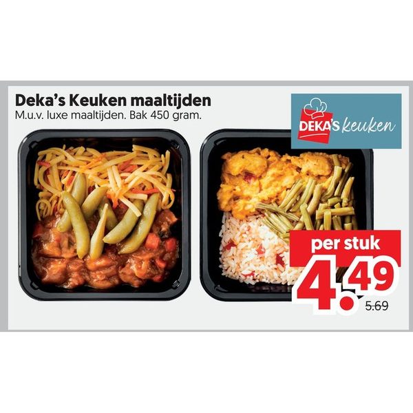 Deka's Keuken maaltijden