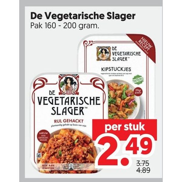 Vegetarische vleesvervangers