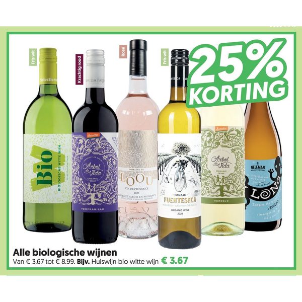 Alle biologische wijnen