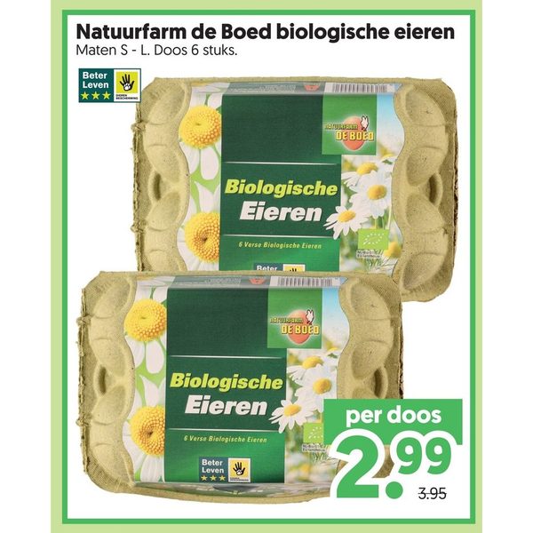 Natuurfarm de Boed biologische eieren