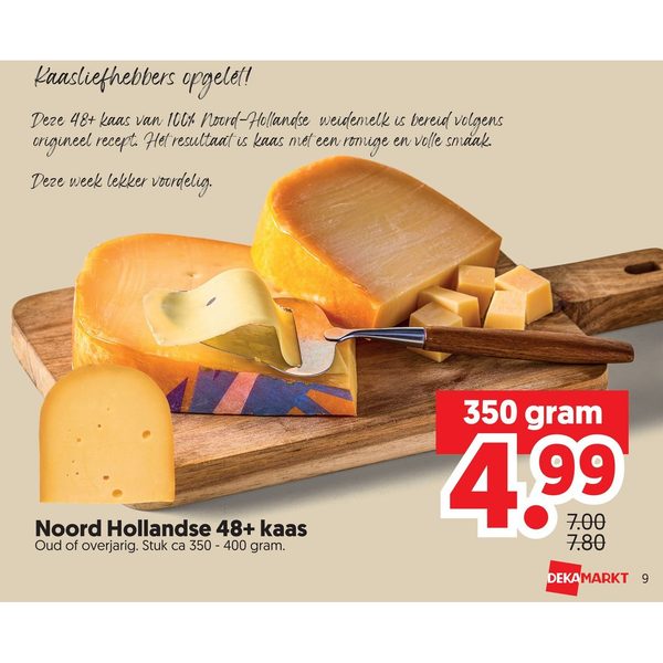 Noord Hollandse 48+ kaas