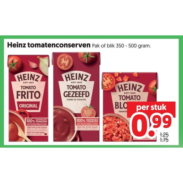 Heinz tomatenconserven