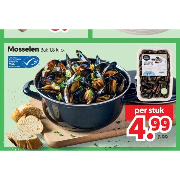Verse Zeeuwse mosselen