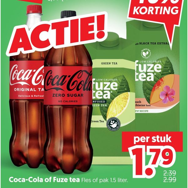 Coca-Cola of Fuze tea