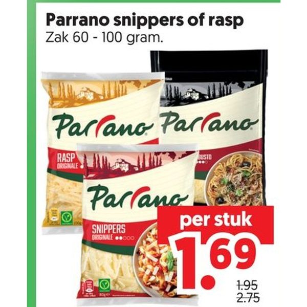 Parrano snippers of rasp
