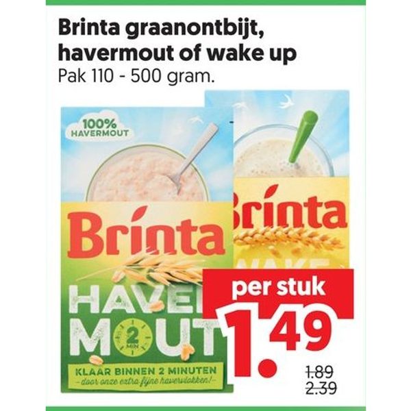 Brinta graanontbijt