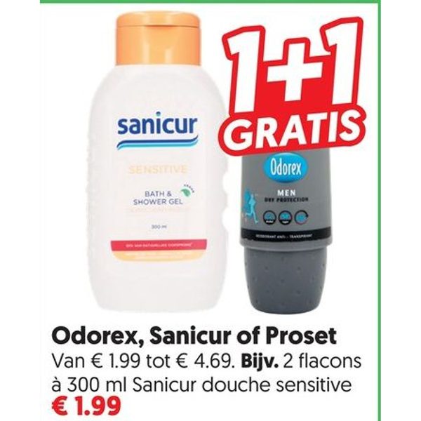 Sanicur douche sensitive