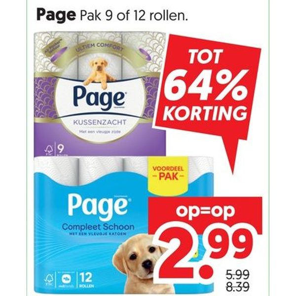 Toiletpapier Compleet Schoon