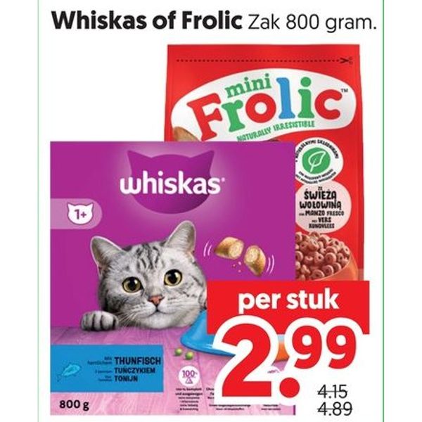 Brokjes voor katten