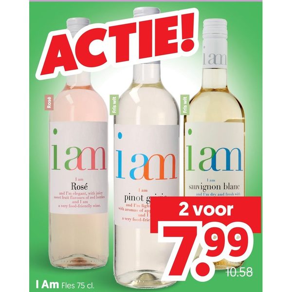 I Am wijn