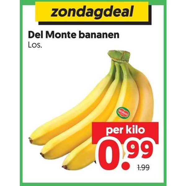 Del Monte bananen