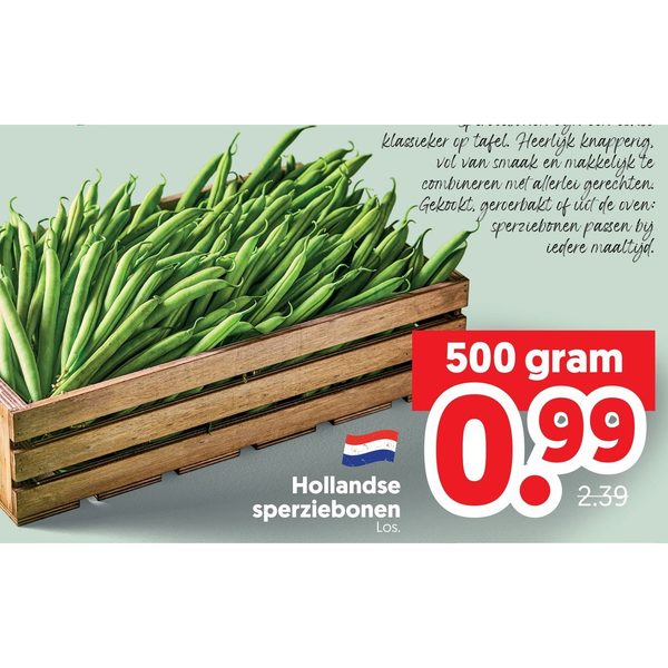 Hollandse sperziebonen