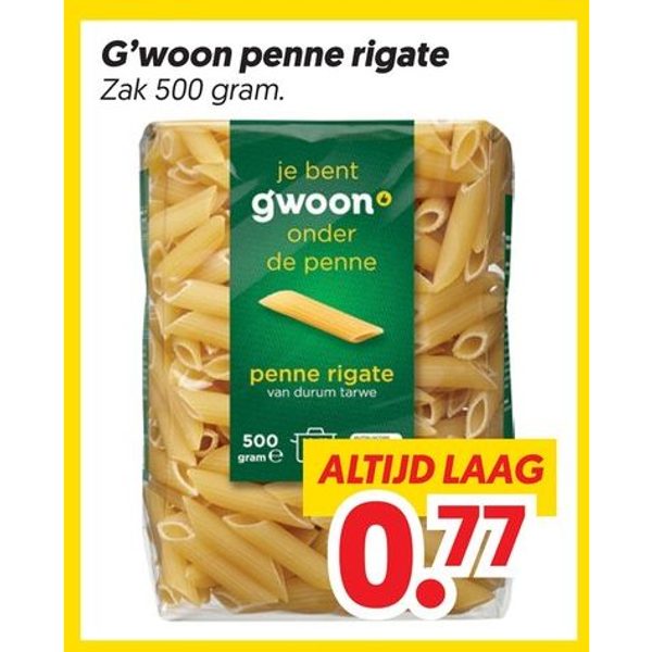 G'woon penne rigate