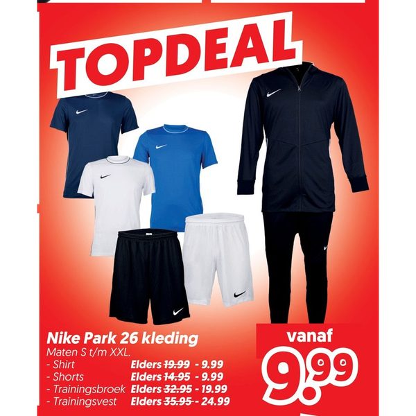 Nike Park 26 kleding