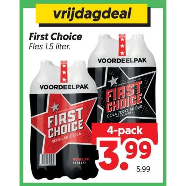 Cola regular / zero sugar