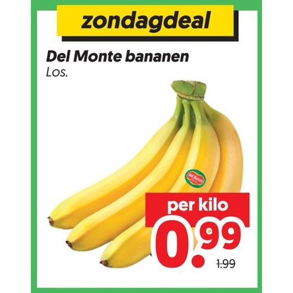 Del Monte bananen