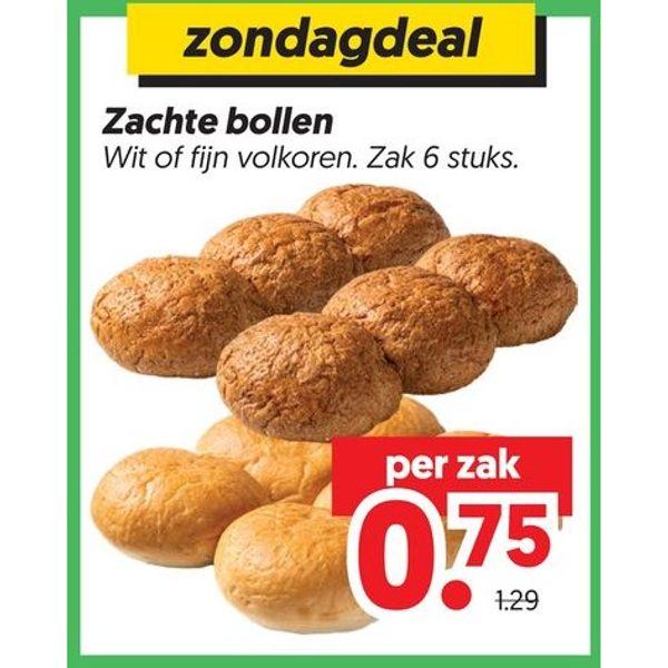 Zachte bollen