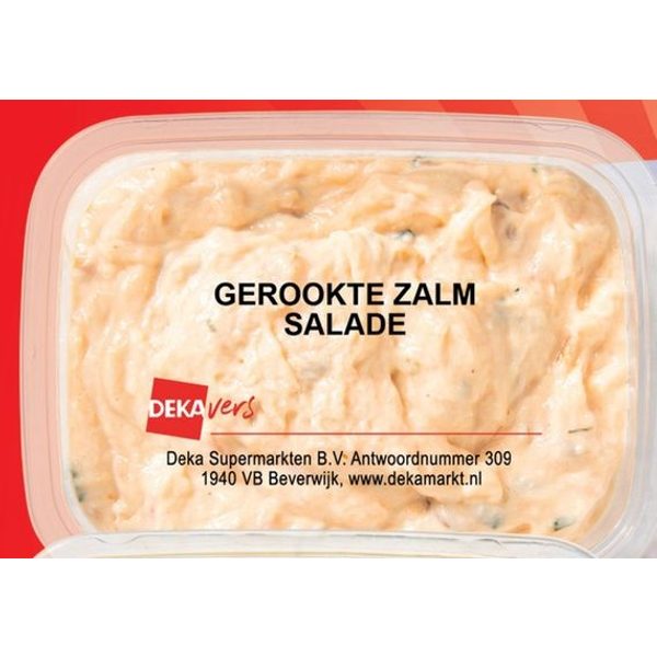 Gerookte zalmsalade