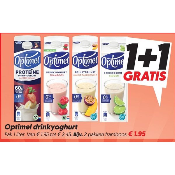 Optimel drinkyoghurt