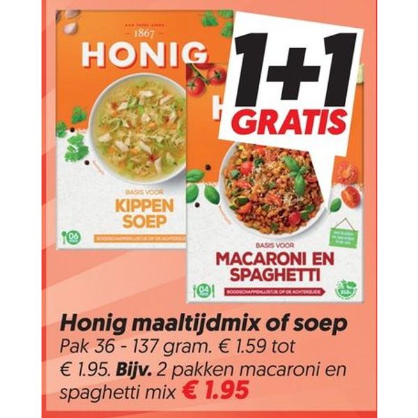 Honig maaltijdmix of soep