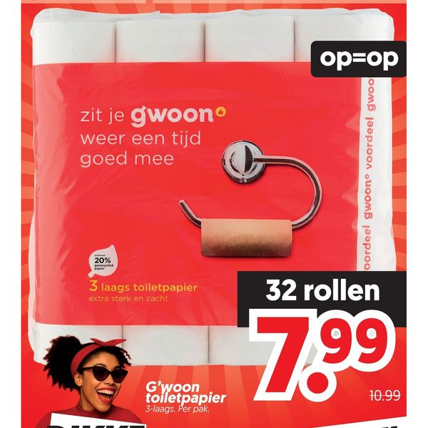 G'woon toiletpapier