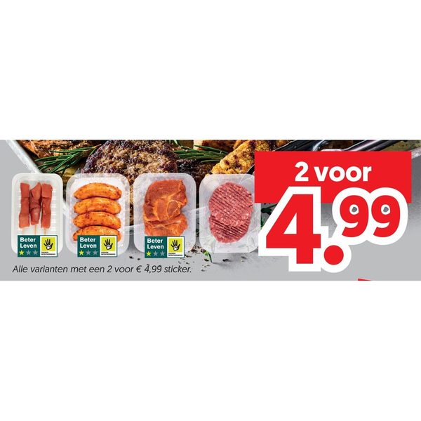 BBQ vleesproducten (Pick & Mix)