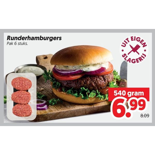Runderhamburgers