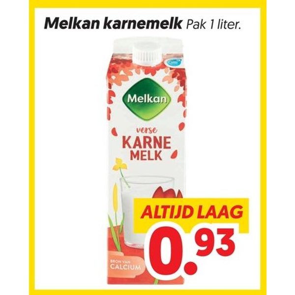 Melkan karnemelk