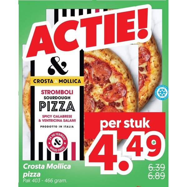 Crosta & Mollica pizza
