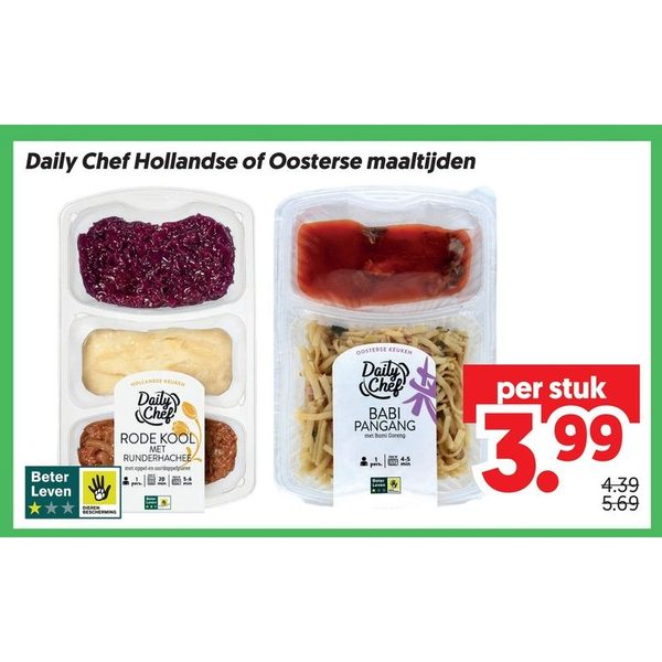Daily Chef maaltijden