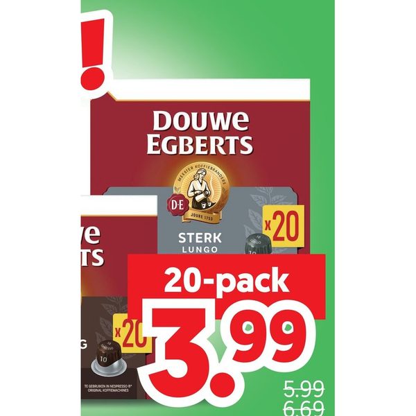 Douwe Egberts koffiecups