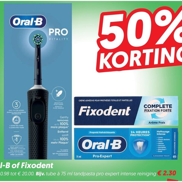 Oral-B of Fixodent