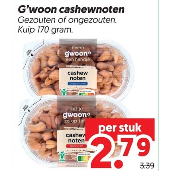 G'woon cashewnoten