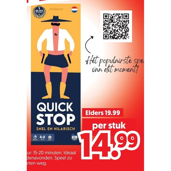 Quickstop bordspel
