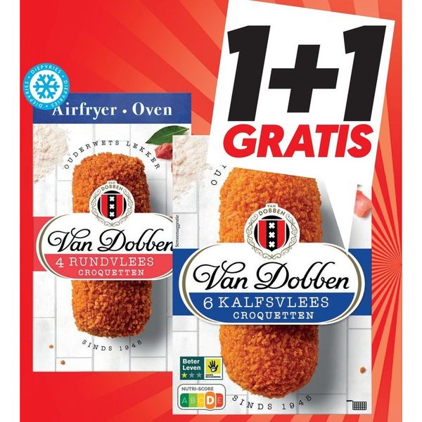 Rundvlees of kalfsvlees croquetten