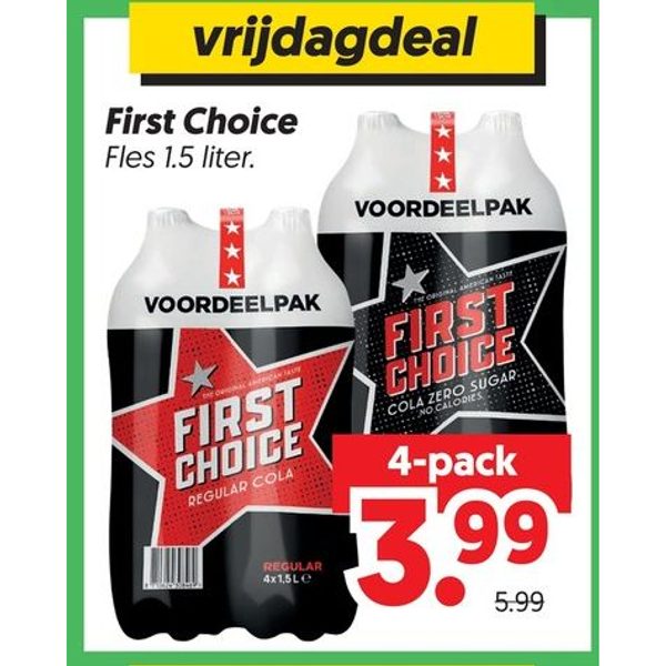 First Choice cola of zero