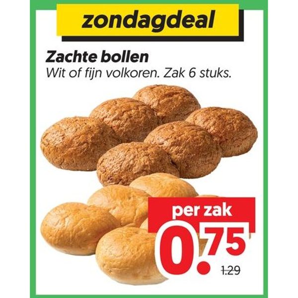 Zachte bollen