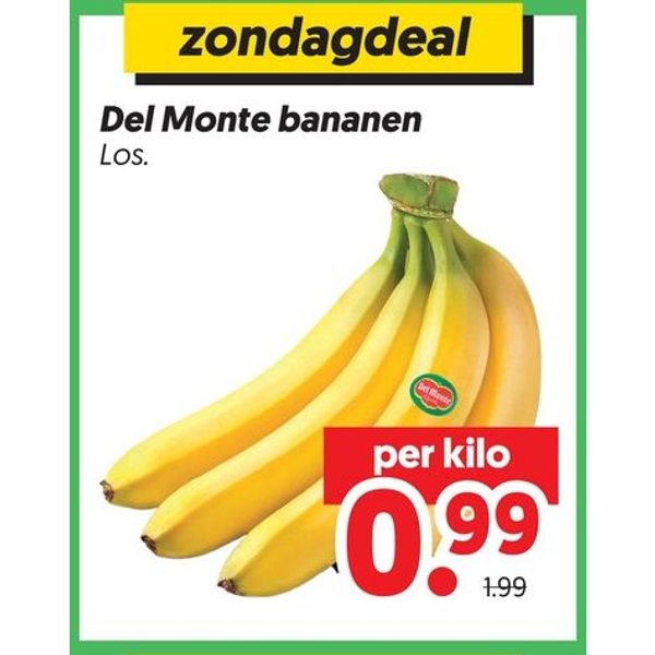 Del Monte bananen