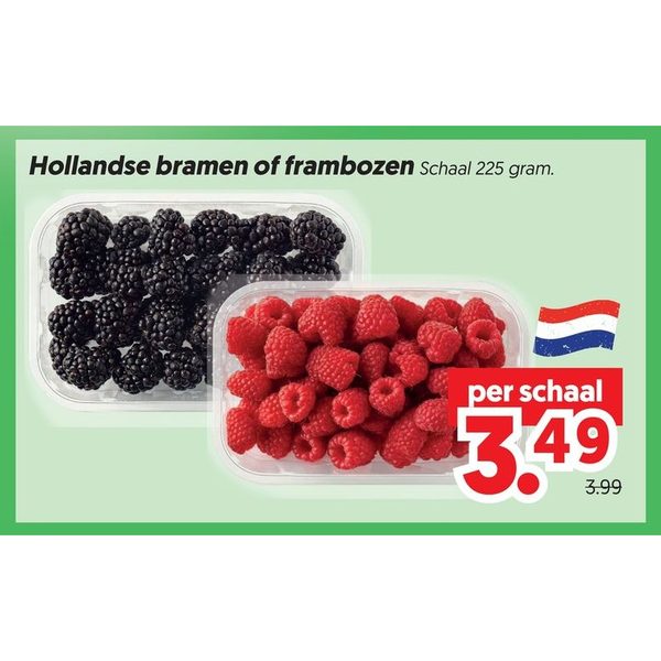 Hollandse bramen of frambozen