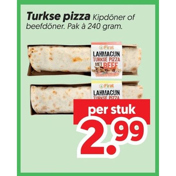 Turkse pizza