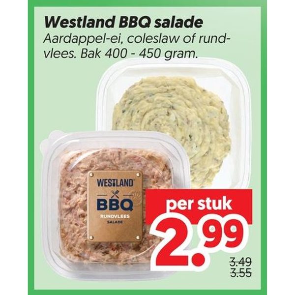 Westland BBQ salade