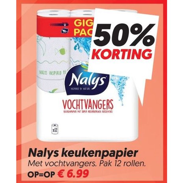 Nalys Keukenpapier Vochtvangers