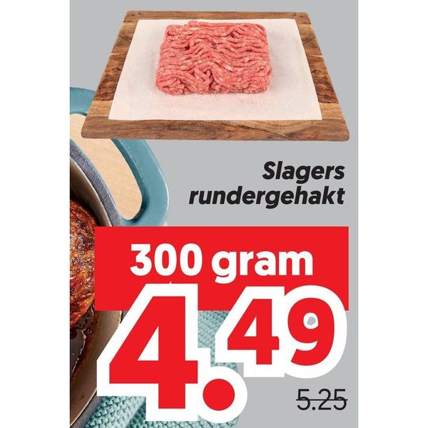 Slagers rundergehakt