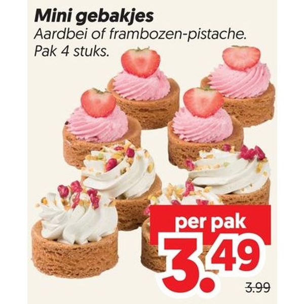 Mini gebakjes
